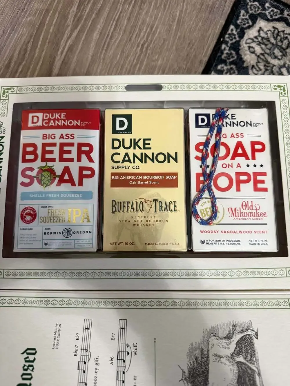 Duke Cannon Jingle Booze Holiday Soap Gift Set